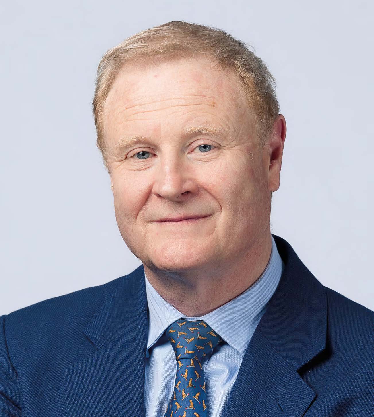 Portrait of Bank Chairman Willie Watt